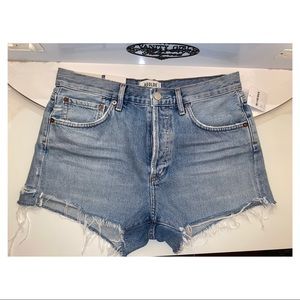 AGOLDE Parker Shorts Riptide Size 27